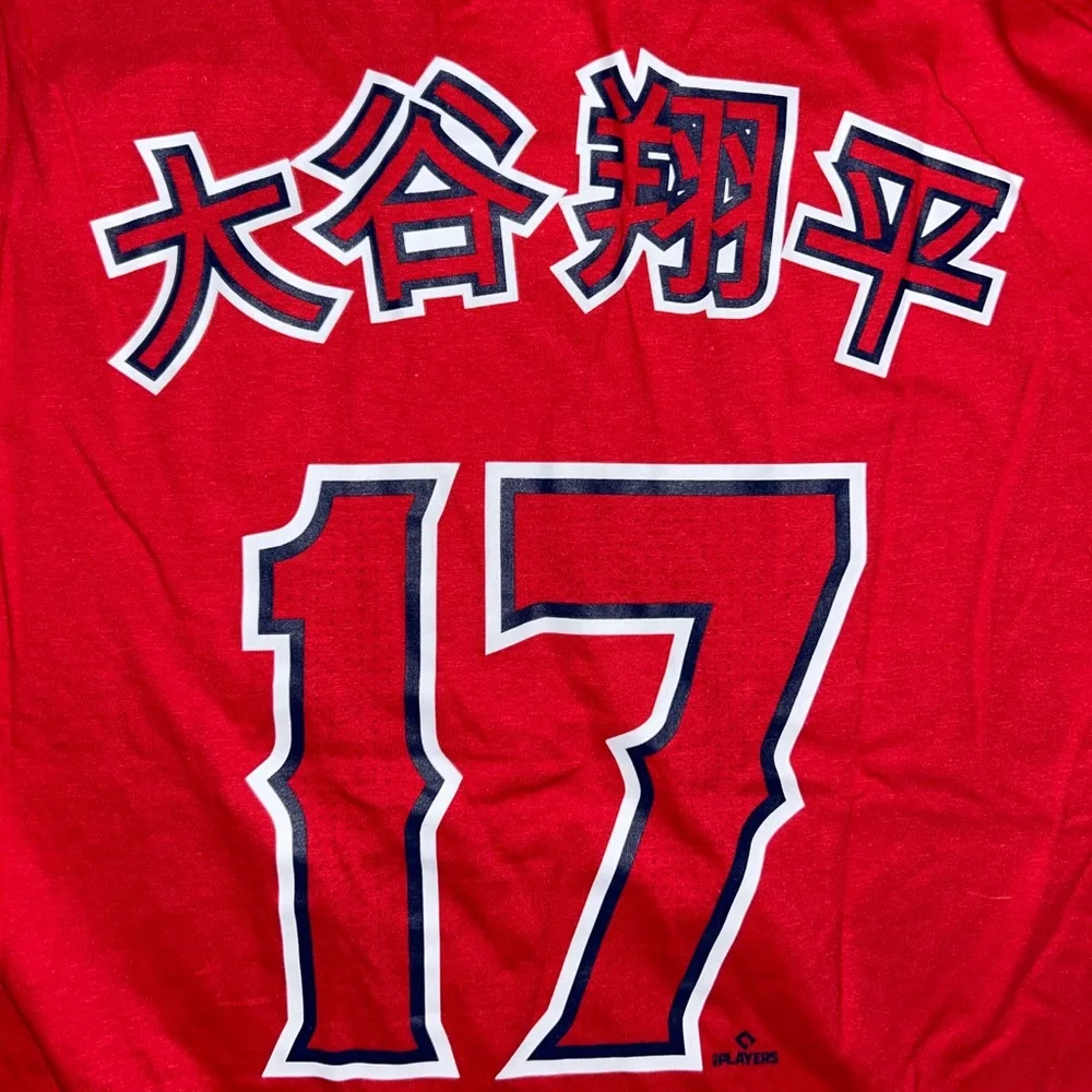 Shohei Ohtani Anaheim Angels Japanese Nike T-Shirt Size Medium & XL NEW - Picture 4 of 5